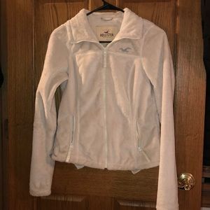 Womens hollister cream fleece